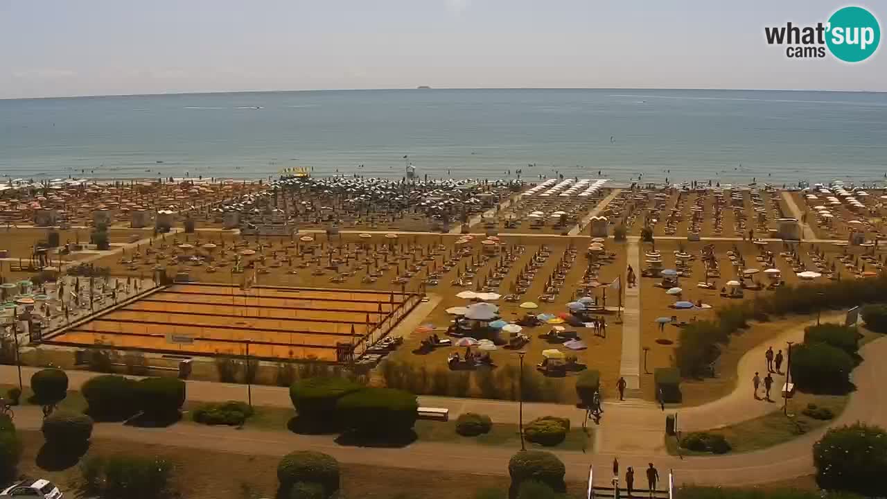 Webcam La plage de Bibione – Italie
