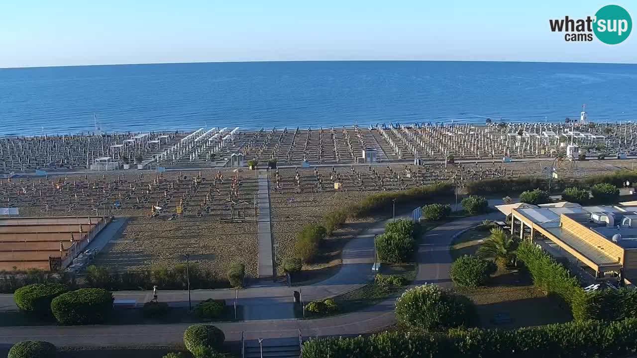 La camera en vivo de la playa de Bibione – Italia