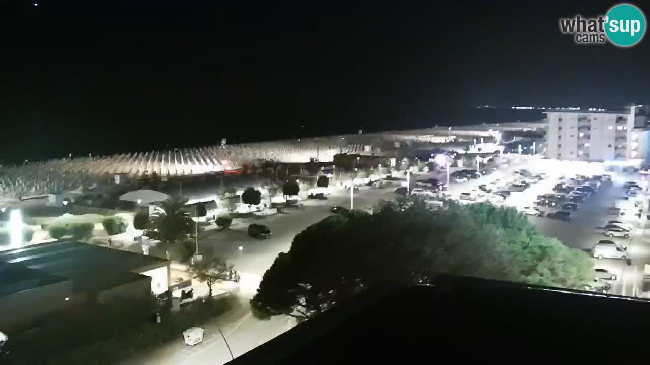 La camera en vivo de la playa de Bibione – Italia