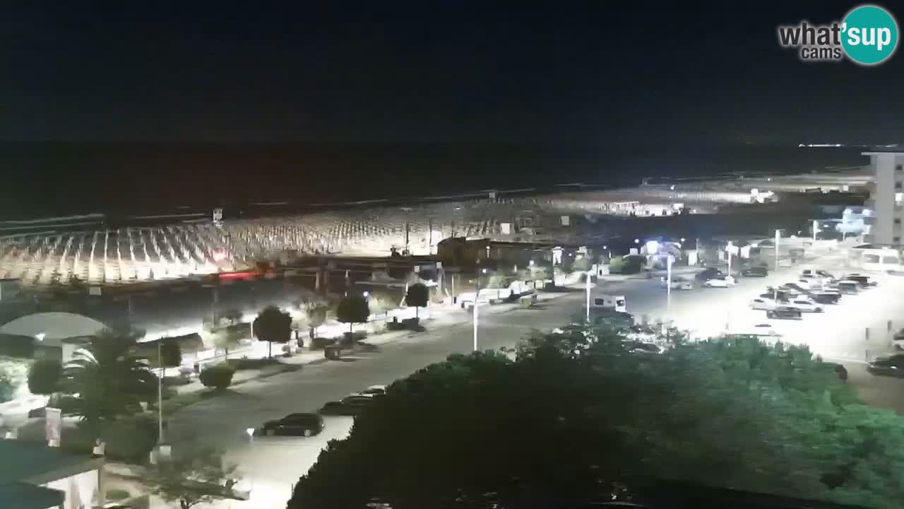 La camera en vivo de la playa de Bibione – Italia