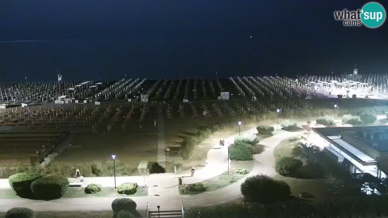 La camera en vivo de la playa de Bibione – Italia