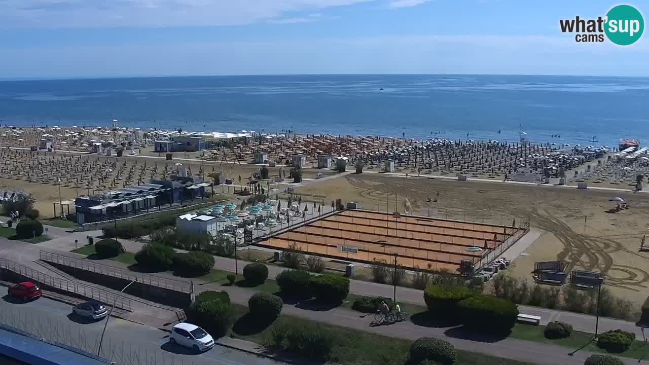 Webcam La plage de Bibione – Italie