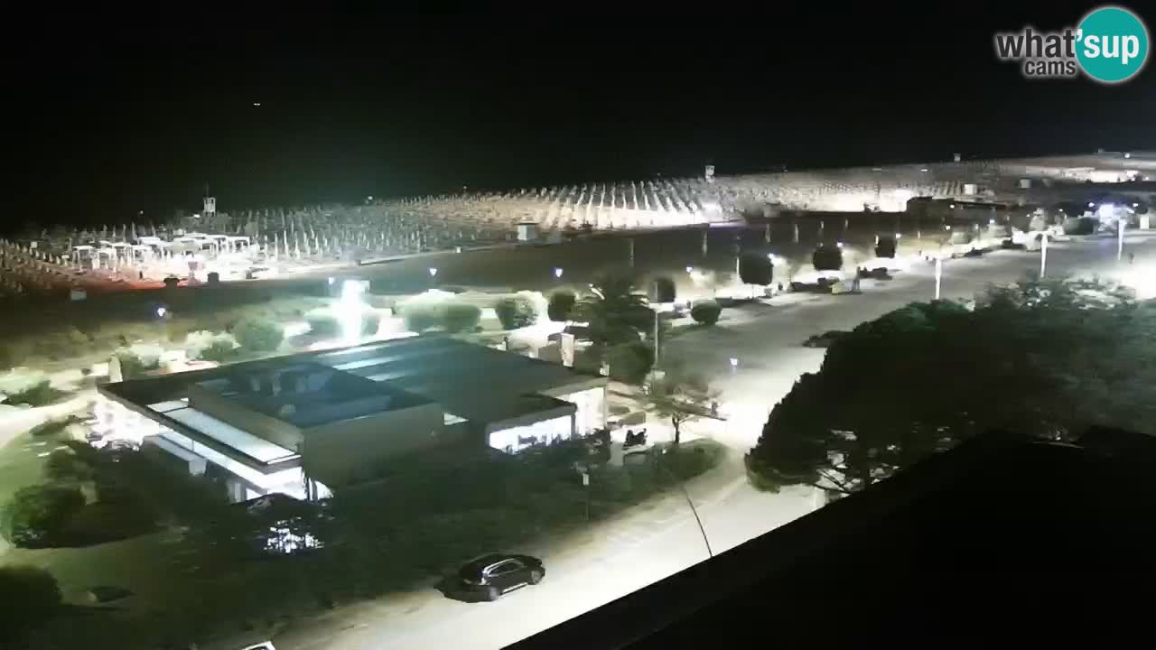 La camera en vivo de la playa de Bibione – Italia