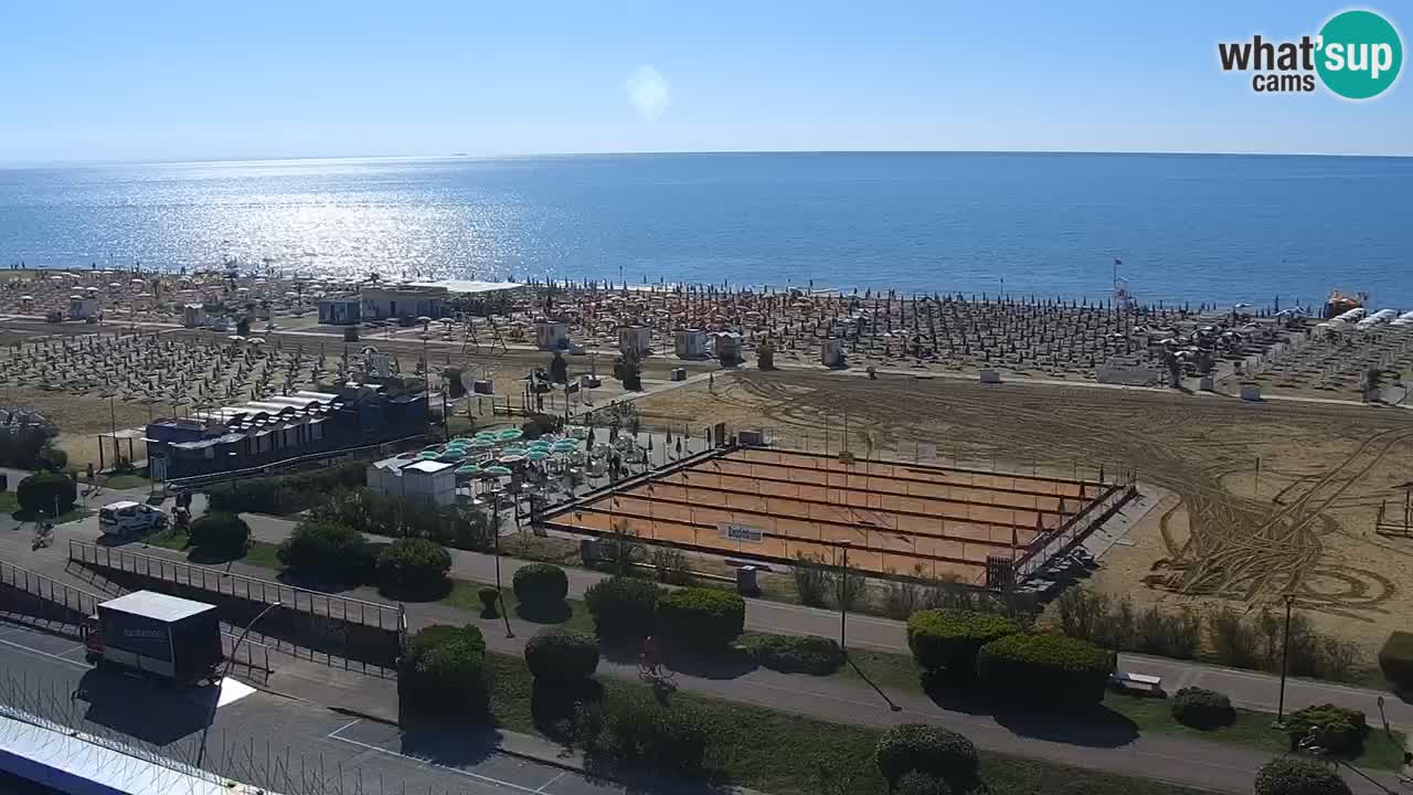 Der Strand von Bibione Webcam – Italien