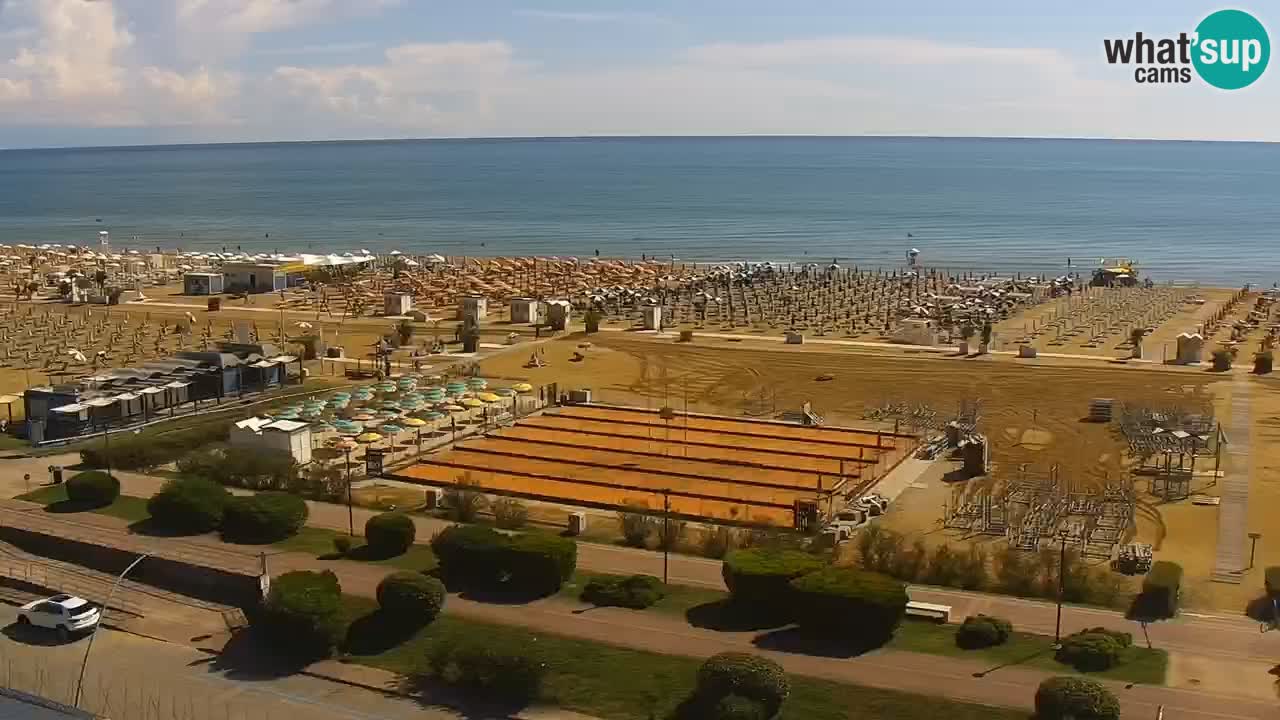 Der Strand von Bibione Webcam – Italien