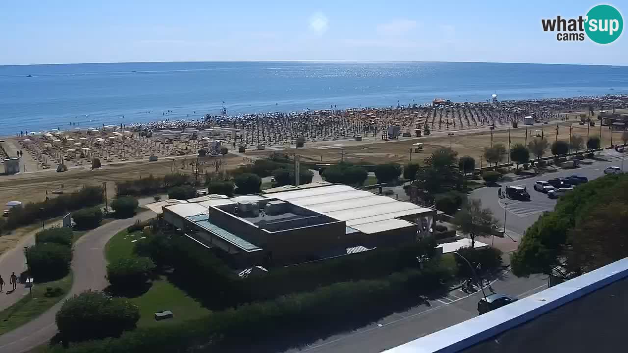La camera en vivo de la playa de Bibione – Italia