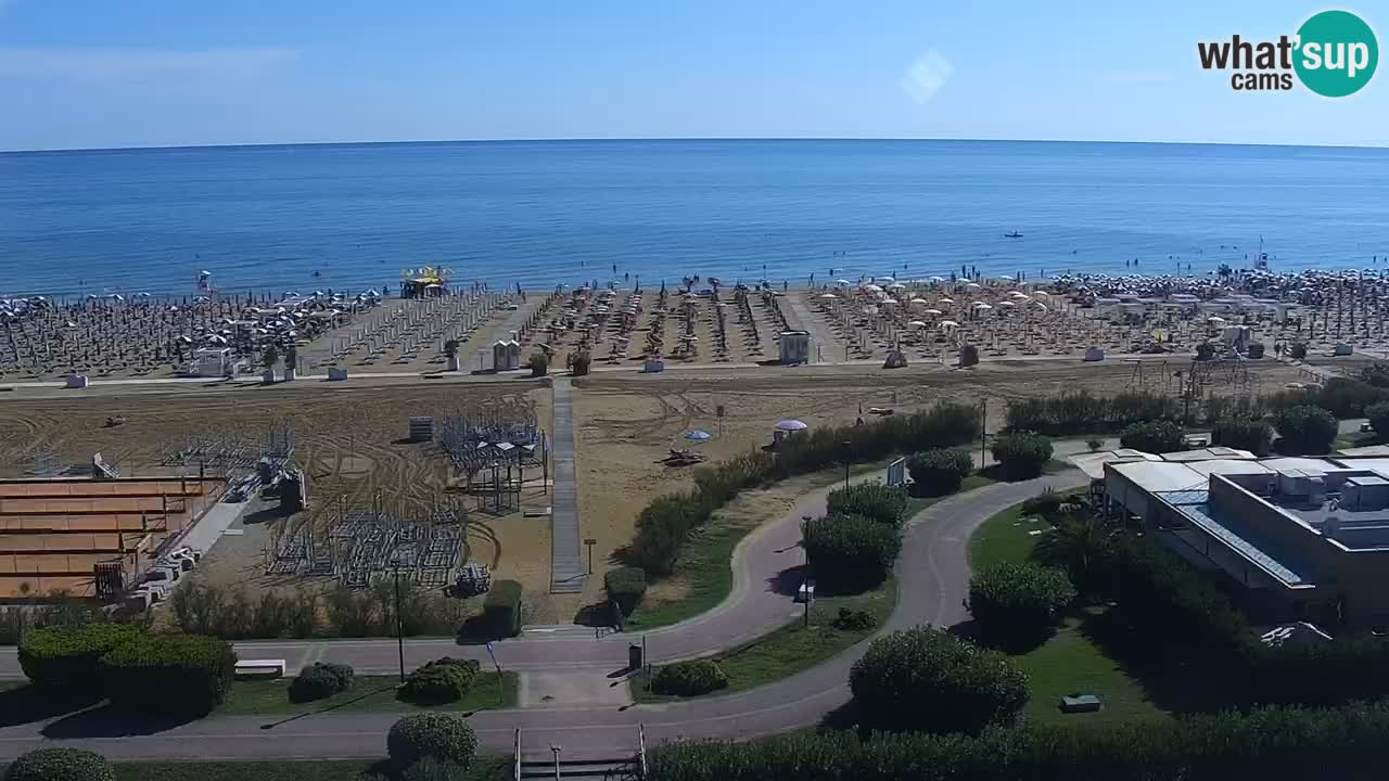 Webcam La plage de Bibione – Italie