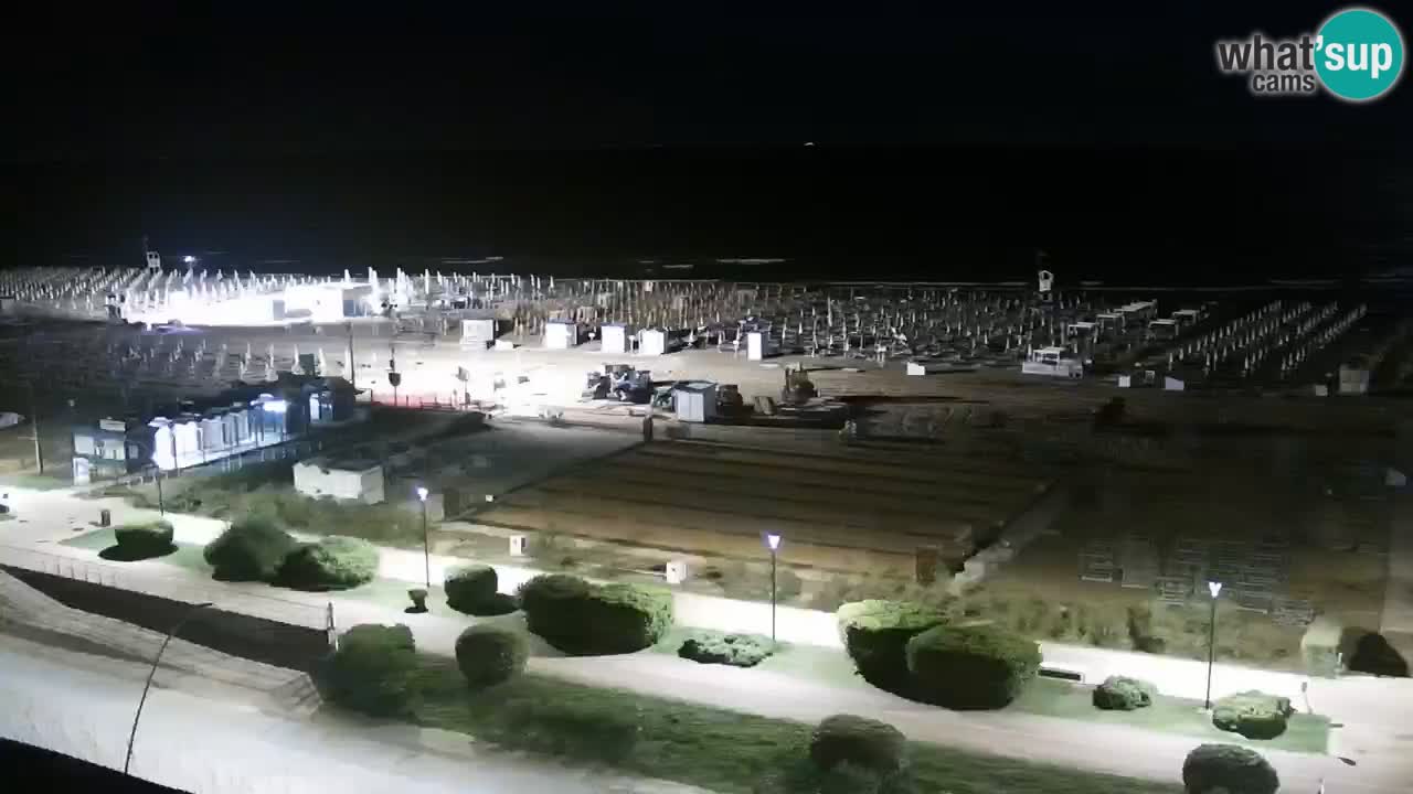 La camera en vivo de la playa de Bibione – Italia