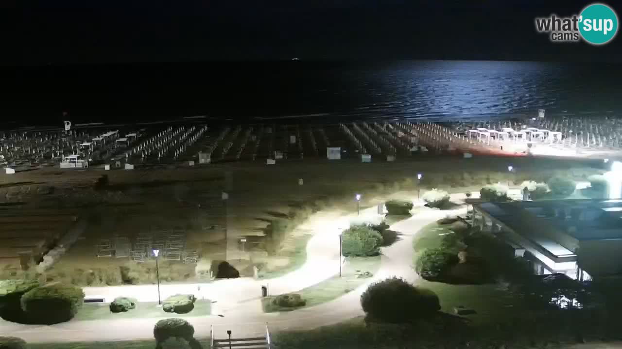 La camera en vivo de la playa de Bibione – Italia