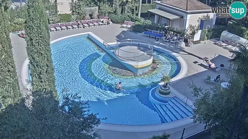 Villaggio Mare Blu Pool LIVE-Webcam Bibione Pineda – Italien