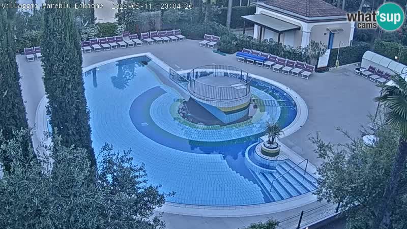 Villaggio Mare Blu Pool LIVE-Webcam Bibione Pineda – Italien
