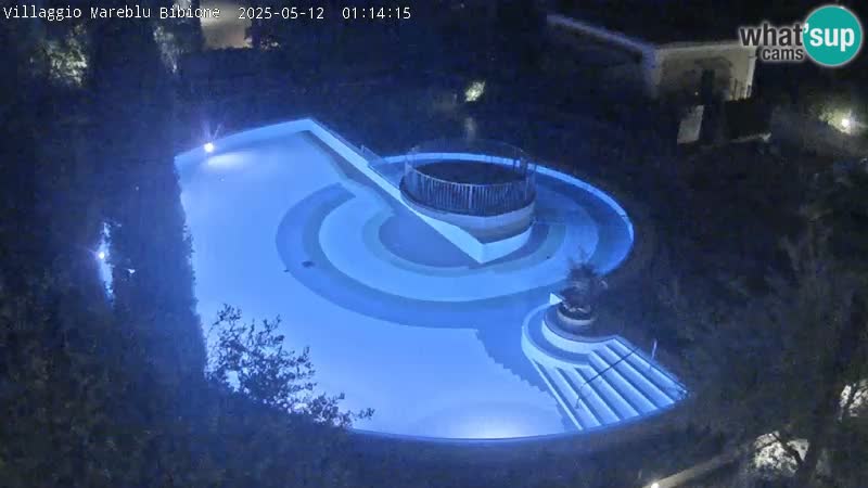 Villaggio Mare Blu piscine LIVE webcam Bibione Pineda – Italie
