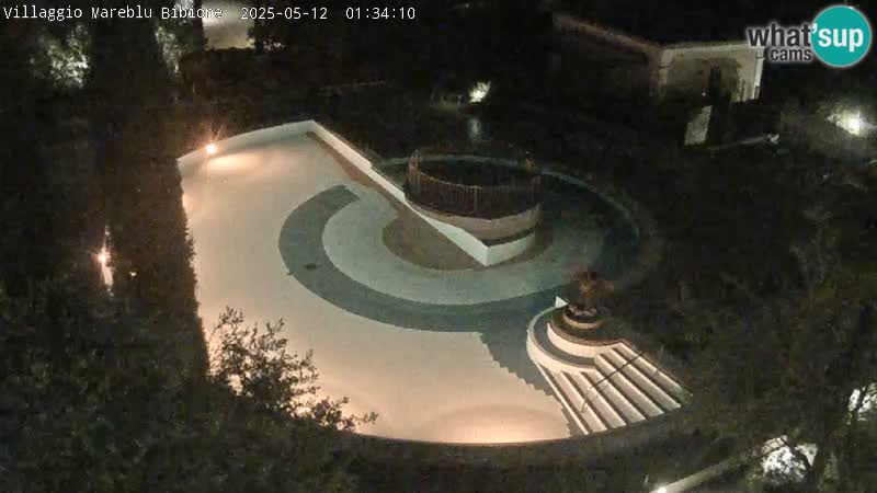 Villaggio Mare Blu bazen Spletna kamera V živo Bibione Pineda – Italija