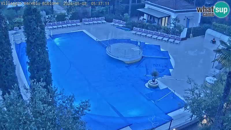 Villaggio Mare Blu Pool LIVE-Webcam Bibione Pineda – Italien