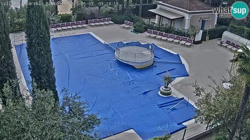 Villaggio Mare Blu Pool LIVE-Webcam Bibione Pineda – Italien