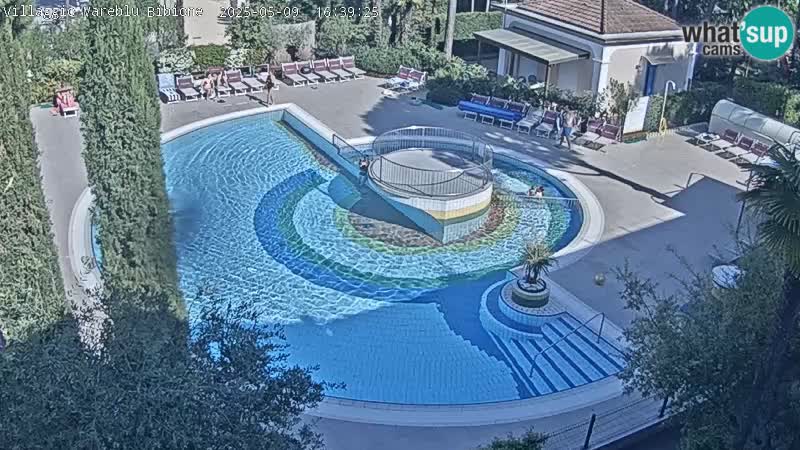 Villaggio Mare Blu Pool LIVE-Webcam Bibione Pineda – Italien