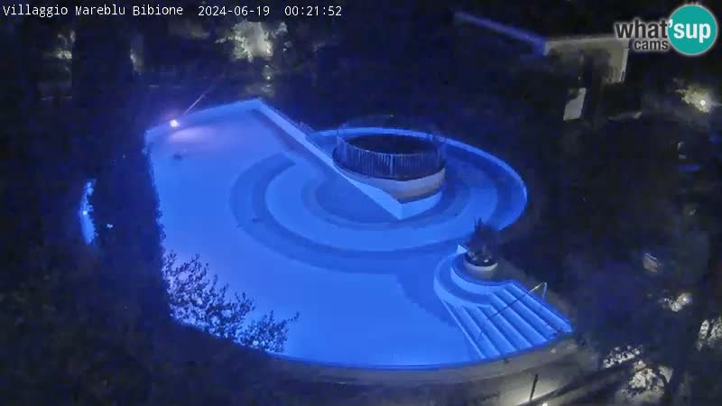 Piscina Villaggio Mare Blu webcam LIVE Bibione Pineda – Italia