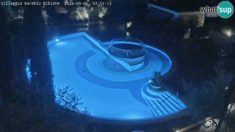 Piscina Villaggio Mare Blu EN VIVO webcam Bibione Pineda – Italia