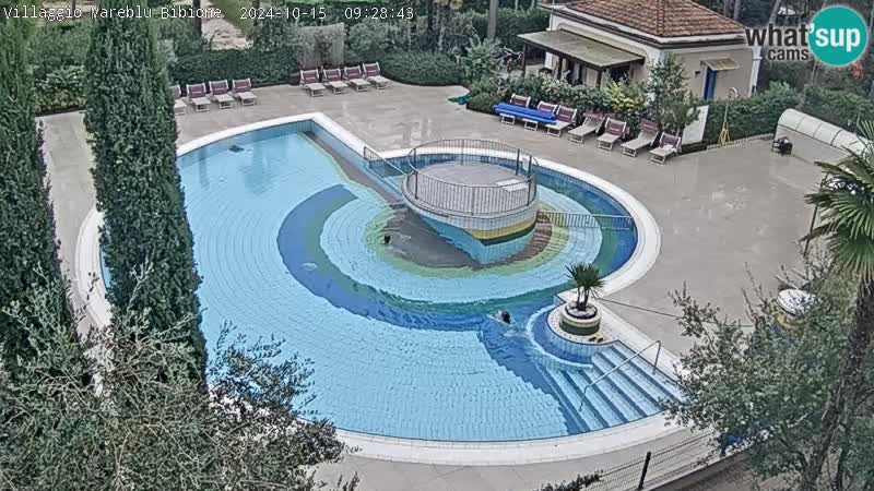 Villaggio Mare Blu Pool LIVE-Webcam Bibione Pineda – Italien