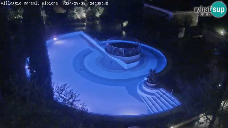 Piscina Villaggio Mare Blu webcam LIVE Bibione Pineda – Italia