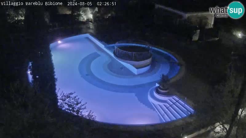 Piscina Villaggio Mare Blu webcam LIVE Bibione Pineda – Italia