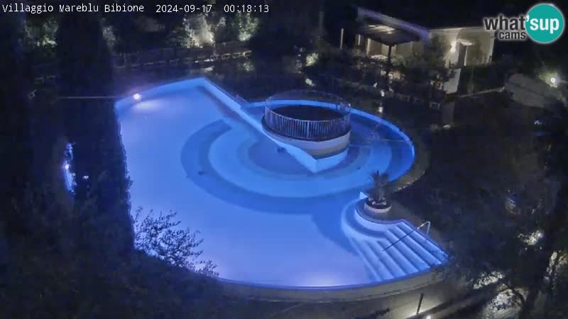 Villaggio Mare Blu piscine LIVE webcam Bibione Pineda – Italie