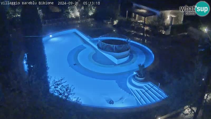 Villaggio Mare Blu pool LIVE webcam Bibione Pineda – Italy