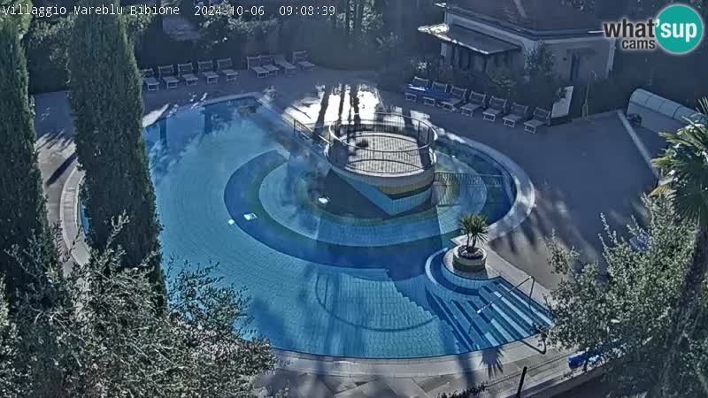 Piscina Villaggio Mare Blu EN VIVO webcam Bibione Pineda – Italia