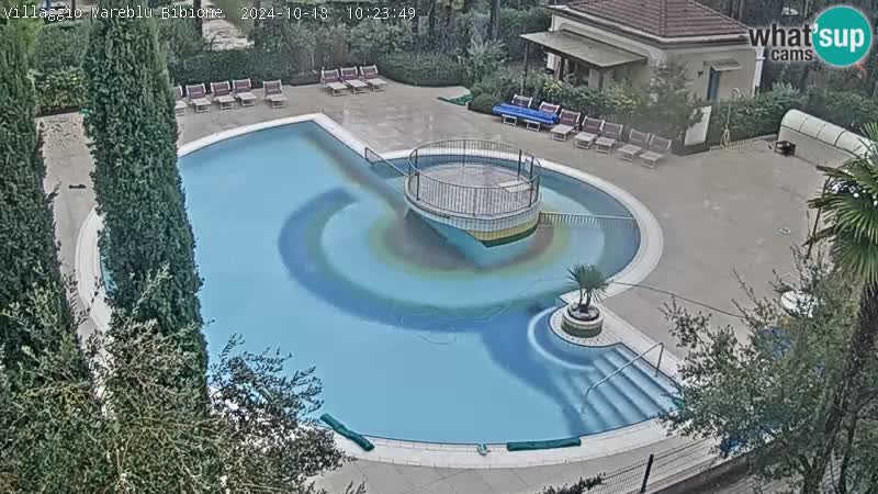 Villaggio Mare Blu Pool LIVE-Webcam Bibione Pineda – Italien