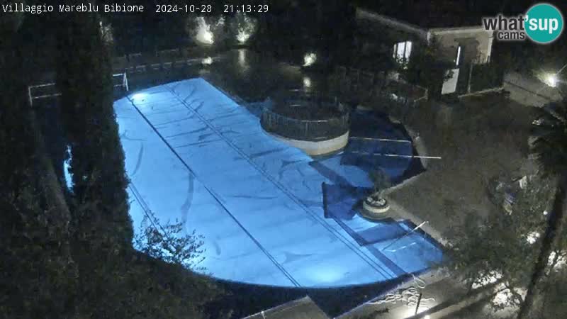 Piscina Villaggio Mare Blu webcam LIVE Bibione Pineda – Italia