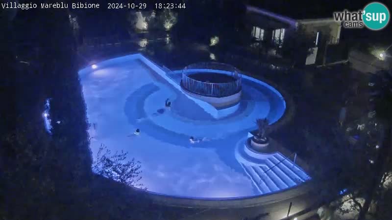 Villaggio Mare Blu pool LIVE webcam Bibione Pineda – Italy