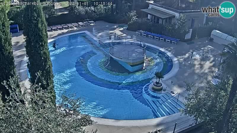 Villaggio Mare Blu Pool LIVE-Webcam Bibione Pineda – Italien