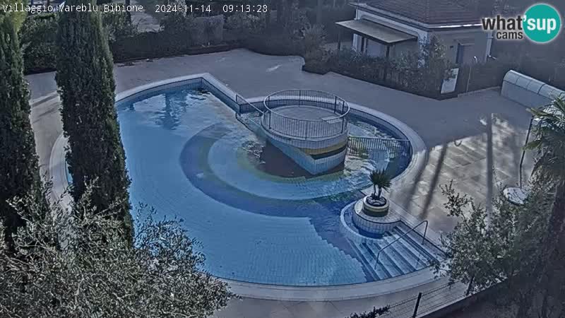 Piscina Villaggio Mare Blu webcam LIVE Bibione Pineda – Italia