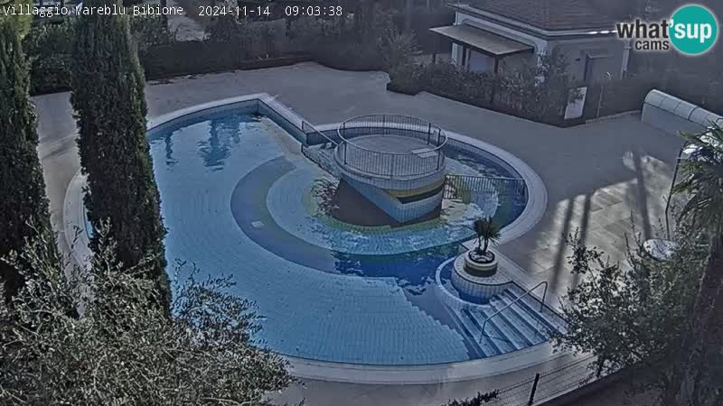 Piscina Villaggio Mare Blu webcam LIVE Bibione Pineda – Italia