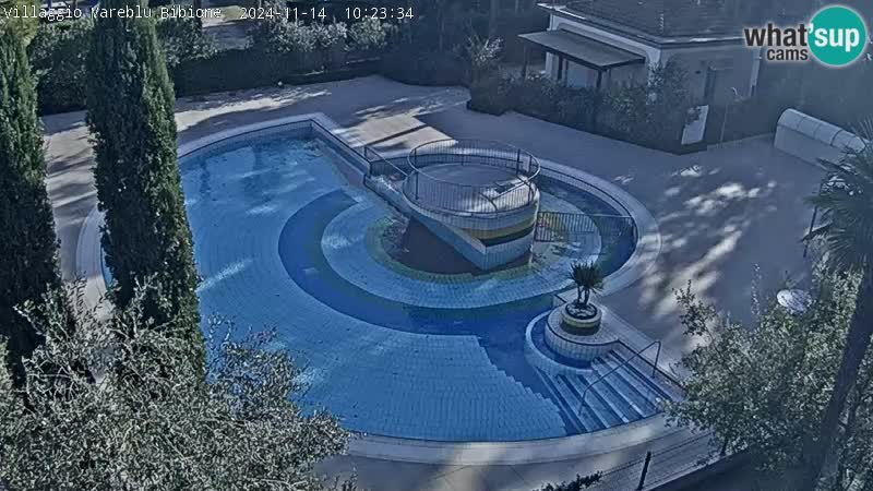 Piscina Villaggio Mare Blu webcam LIVE Bibione Pineda – Italia