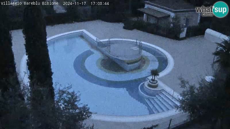 Villaggio Mare Blu piscine LIVE webcam Bibione Pineda – Italie