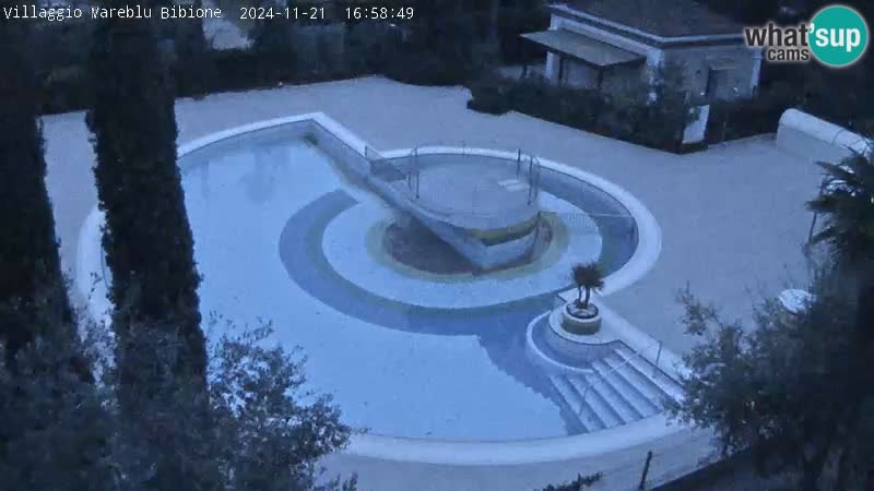 Villaggio Mare Blu Pool LIVE-Webcam Bibione Pineda – Italien