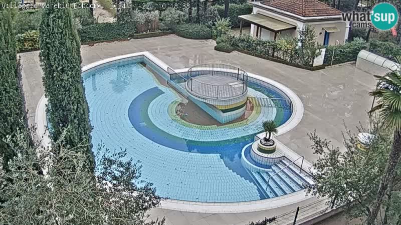 Villaggio Mare Blu Pool LIVE-Webcam Bibione Pineda – Italien