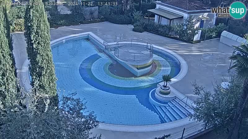 Piscina Villaggio Mare Blu EN VIVO webcam Bibione Pineda – Italia