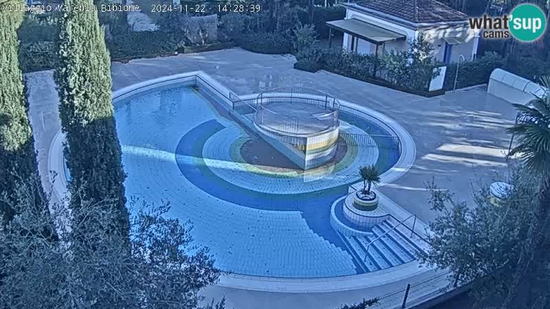 Villaggio Mare Blu Pool LIVE-Webcam Bibione Pineda – Italien