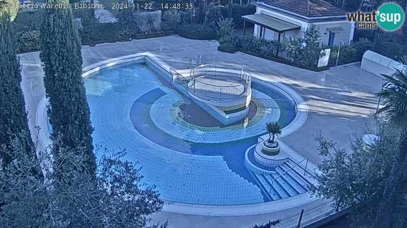 Piscina Villaggio Mare Blu EN VIVO webcam Bibione Pineda – Italia