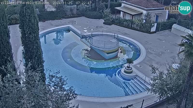 Villaggio Mare Blu Pool LIVE-Webcam Bibione Pineda – Italien