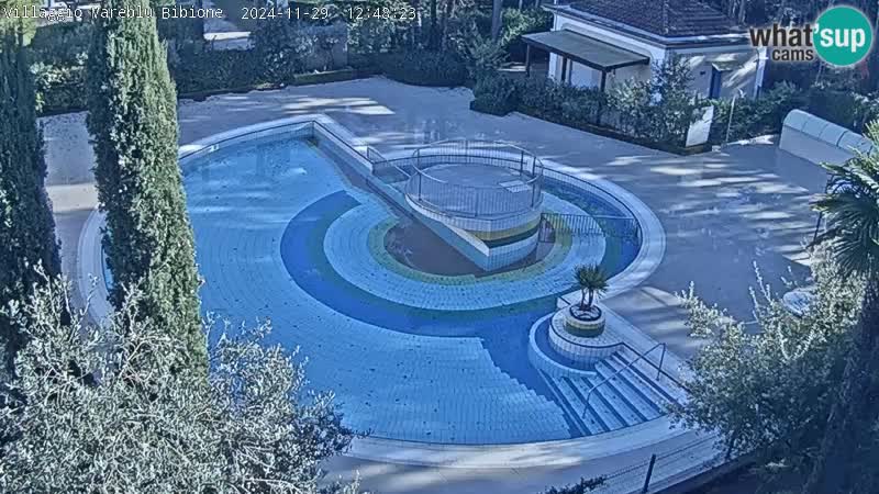 Villaggio Mare Blu Pool LIVE-Webcam Bibione Pineda – Italien