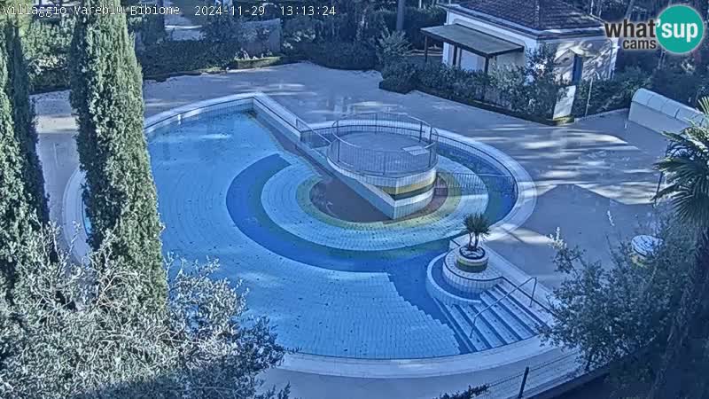 Villaggio Mare Blu Pool LIVE-Webcam Bibione Pineda – Italien