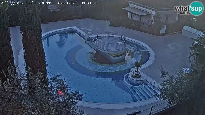 Villaggio Mare Blu pool LIVE webcam Bibione Pineda – Italy