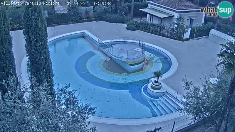 Villaggio Mare Blu Pool LIVE-Webcam Bibione Pineda – Italien