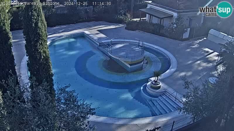 Villaggio Mare Blu pool LIVE webcam Bibione Pineda – Italy