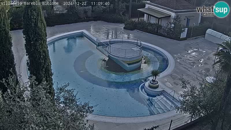 Villaggio Mare Blu Pool LIVE-Webcam Bibione Pineda – Italien