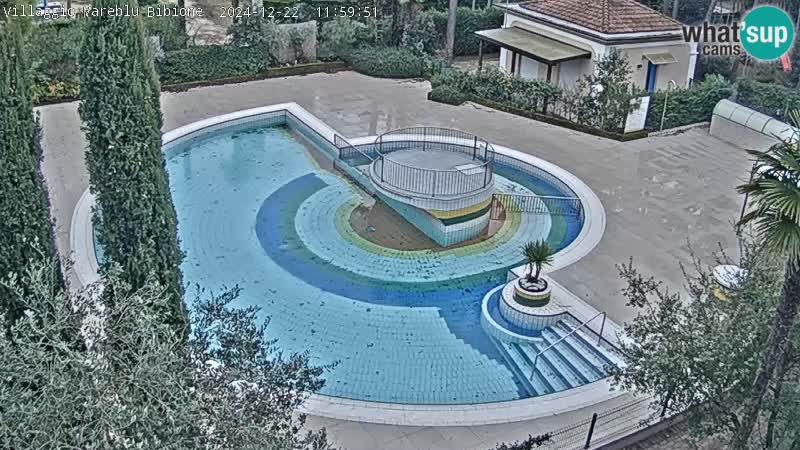 Piscina Villaggio Mare Blu webcam LIVE Bibione Pineda – Italia