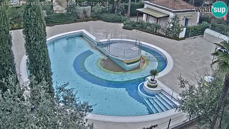 Piscina Villaggio Mare Blu webcam LIVE Bibione Pineda – Italia